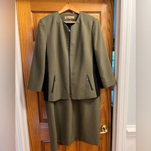 Nipon Boutique  Color Block Dress Suit